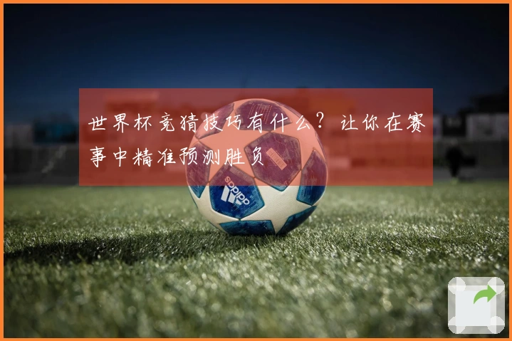 世界杯竞猜技巧有什么？让你在赛事中精准预测胜负